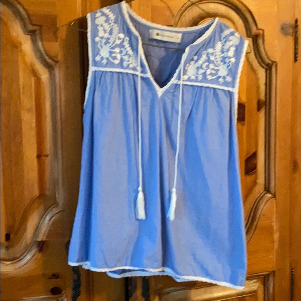 Mexican Embroidered Top